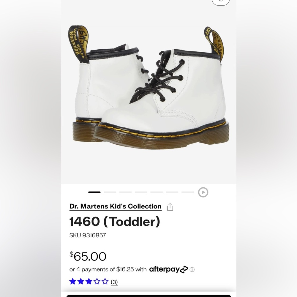 Dr. Marten 1460 toddler boots